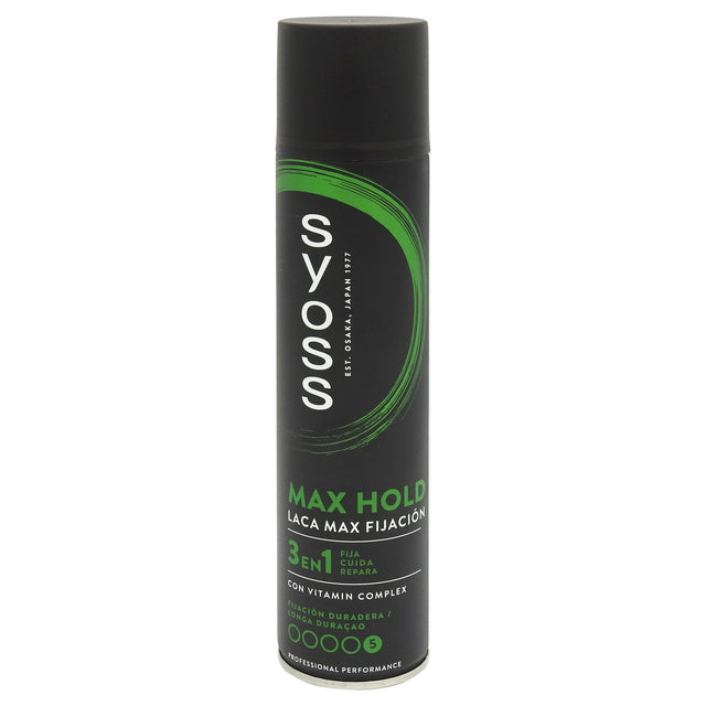 Fixativ pentru Par, SYOSS, Max Hold, 300 ml - vivimall.ro