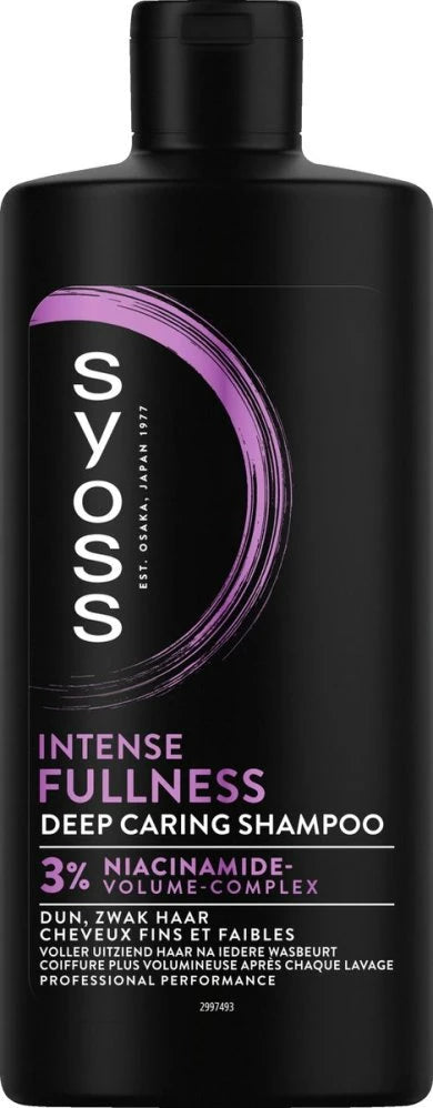 Șampon Syoss Intense Fullness 440ml | Ingrijire adâncă pentru volum