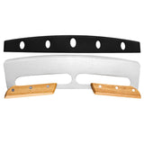 Taietor Feliator de Pizza, Vivimall, din Otel Inoxidabil, cu Capac, Maner din Doua Bucatie, din Lemn, Antialunecare, Lama Neteda si Ascutita, 34x10 cm, Maro - vivimall.ro