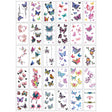 Set 30 Tatuaje Temporare, Pe Baza De Apa - vivimall.ro