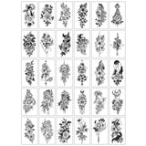 Set 30 Tatuaje Temporare, Pe Baza De Apa - vivimall.ro