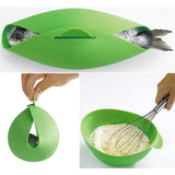 Tavă De Copt, Pentru Cuptor, Pentru Pâine, Pește, Legume, Din Silicon, Pliabilă, Multifuncțională, Formă Pentru Preparare Și Gătire, 24,5 x 9 cm, Verde - vivimall.ro