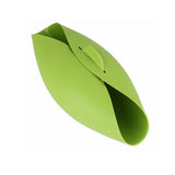 Tava de Copt pentru Cuptor, Vivimall, pentru Paine, Peste, Legume, din Silicon, Pliabila, Multifunctionala, Forma pentru Preparare si Gatiere, 24.5x9 cm, Verde - vivimall.ro