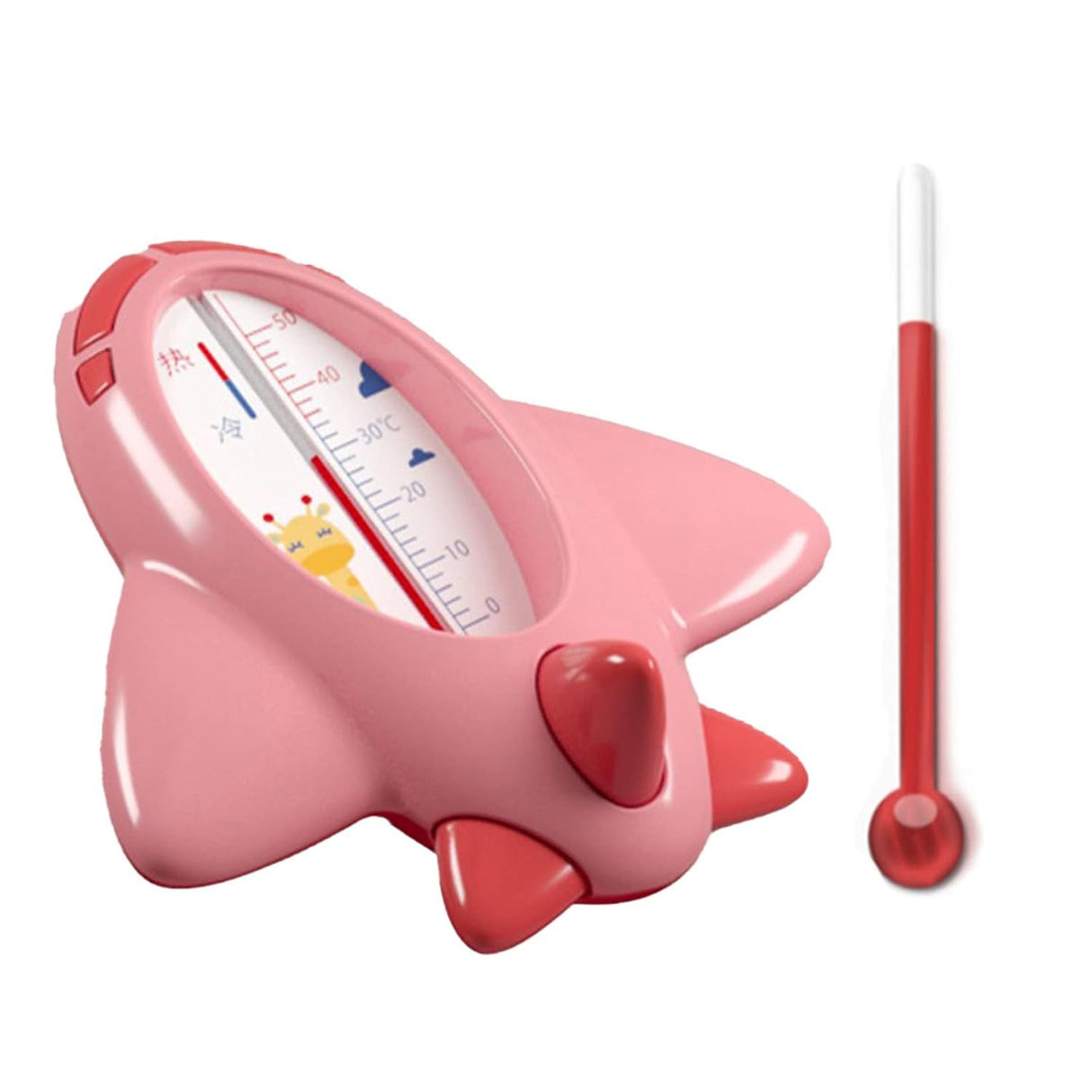 Termometru Pentru Baie, Plutitor, Rezistent La Apa, Multifunctional, Model Avion, 11X10X4 Cm - vivimall.ro