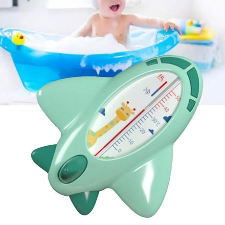 Termometru Pentru Baie, Plutitor, Rezistent La Apa, Multifunctional, Model Avion, 11X10X4 Cm - vivimall.ro