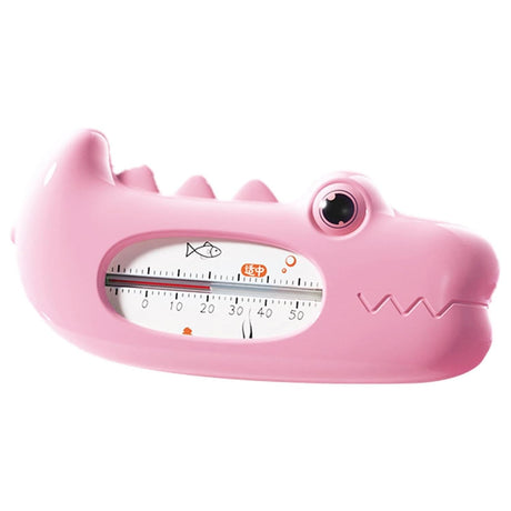 Termometru Pentru Baie, Plutitor, Rezistent La Apa, Multifunctional, Model Crocodil, 2.7X6.5X3.7 Cm - vivimall.ro