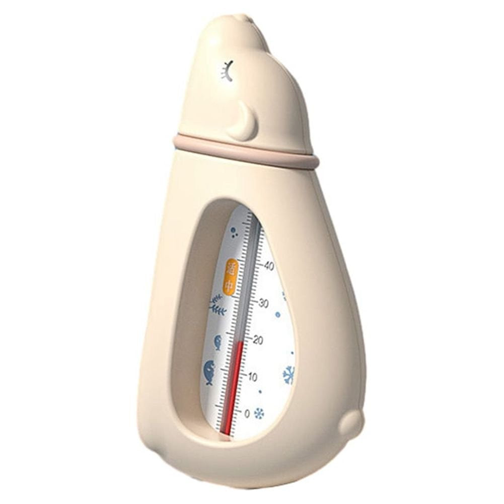 Termometru Pentru Baie, Plutitor, Rezistent La Apa, Multifunctional, Model Urs Polar, 15X7.5X4 Cm - vivimall.ro