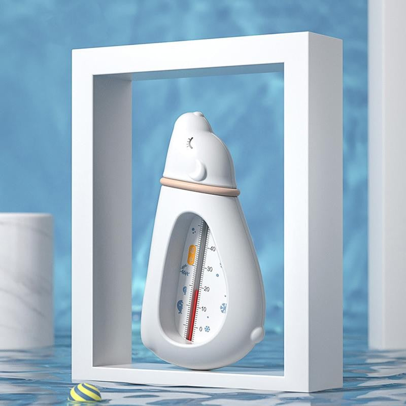 Termometru Pentru Baie, Plutitor, Rezistent La Apa, Multifunctional, Model Urs Polar, 15X7.5X4 Cm - vivimall.ro