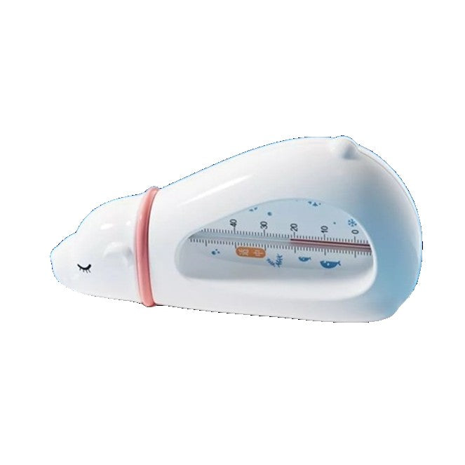 Termometru Pentru Baie, Plutitor, Rezistent La Apa, Multifunctional, Model Urs Polar, 15X7.5X4 Cm - vivimall.ro