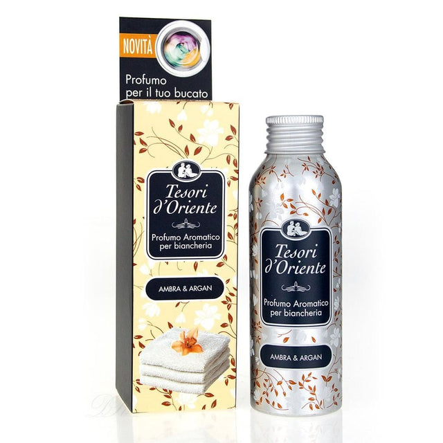Parfum Aromat pentru Lenjerii TESORI D ORIENTE cu Amber si Argan - 250ml