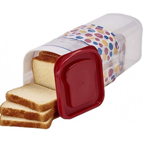 Cutie Depozitare Paine, Din Plastic, 34 X 13 Cm, Pastreaza Prospetimea, Capac - vivimall.ro