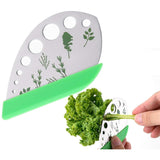 Tocator ierburi inox cu 9 gauri | HerbEase - vivimall.ro
