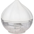 Tocator Manual Pentru Usturoi, In Forma De Usturoi, Cutite Rezistente, Utilizare Prin Apasare, Material Abs Si Inox, 9.5X9.5X9.3 Cm, Alb - vivimall.ro