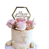 Decoratiune Topper Pentru Tort, Tematica Aniversare - vivimall.ro