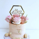 Decoratiune Topper Pentru Tort, Tematica Aniversare - vivimall.ro