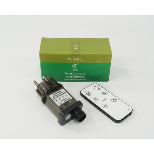 Transformator cu telecomanda, Flippy, Flash, 31 v, negru - vivimall.ro