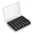 Organizator Medicamente 21 Compartimente | MediTrack - vivimall.ro