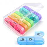 Organizator Medicamente 21 Compartimente | MediTrack - vivimall.ro