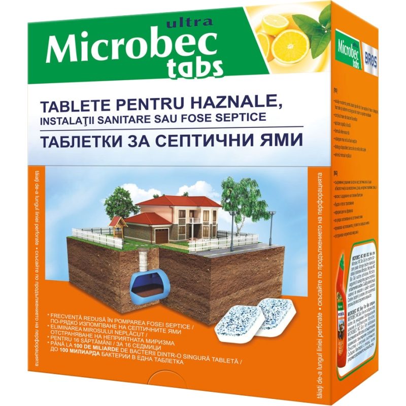 Tratament, Microbec, pentru Fose Septice Tablete 20 g 16/Set 391