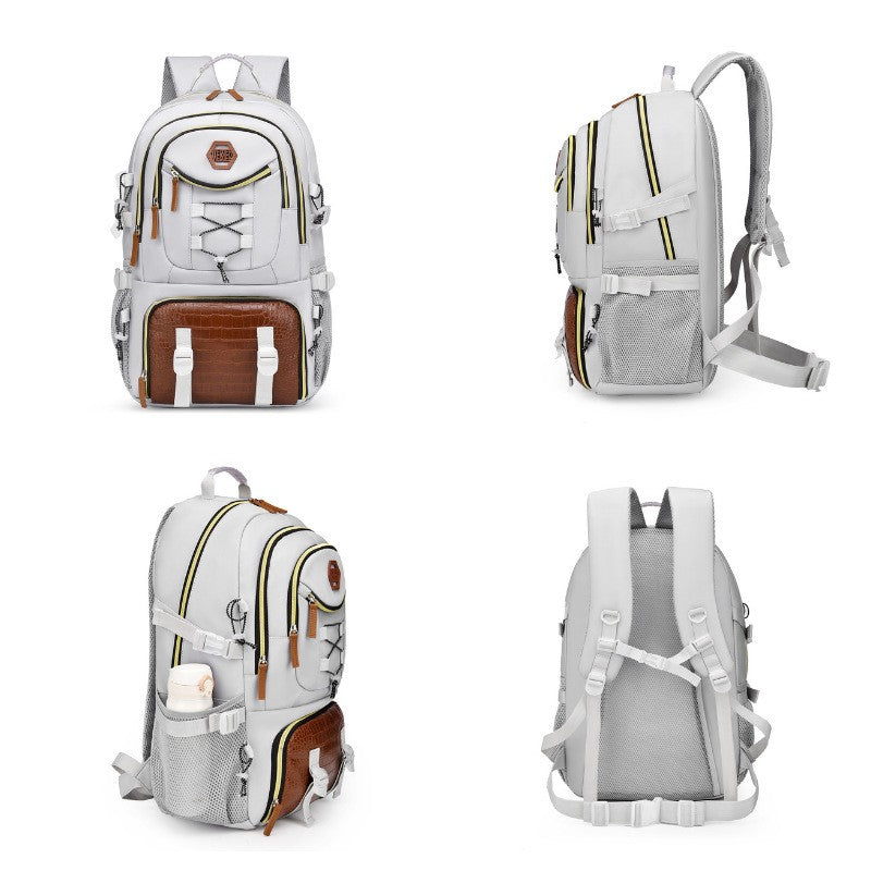 Rucsac Multifuncțional, Pentru Călătorie, Pentru Alpinism, Voiaj, Drumeții, Din Pânză Oxford, 34x16x52 cm - vivimall.ro