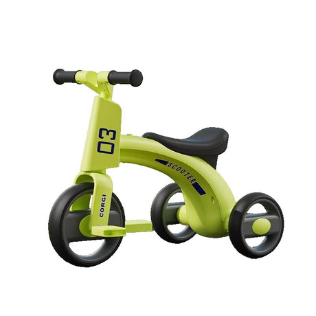 Tricicleta Pentru Copii, Exercitiu De Echilibru, Pentru 1-6 Ani, Functie De Lumini Si Sunete, Cu Pedale, Din Plastic, Roti Gonflabile, Greutate Portanta 60 Kg