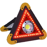 Triunghi Multifunctional De Avertizare, Lanterna Led, Impermeabil Ip65, 800 Lm, 2 X Aa, Functie Incarcare Telefon, Usb Si Micro Usb, Cob 33