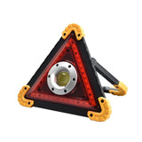 Triunghi Multifunctional De Avertizare, Lanterna Led, Impermeabil Ip65, 800 Lm, 2 X Aa, Functie Incarcare Telefon, Usb Si Micro Usb, Cob 33