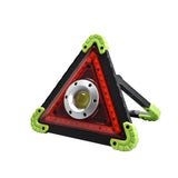 Triunghi Multifunctional De Avertizare, Lanterna Led, Impermeabil Ip65, 800 Lm, 2 X Aa, Functie Incarcare Telefon, Usb Si Micro Usb, Cob 33