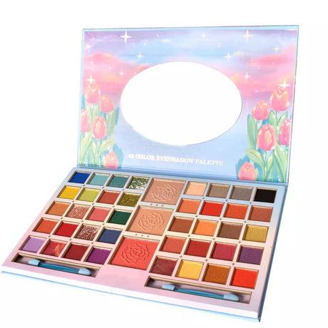 Trusa de machiaj, paleta de farduri Kevin&Coco cu 43 de culori pigmentate, Vivimall - vivimall.ro