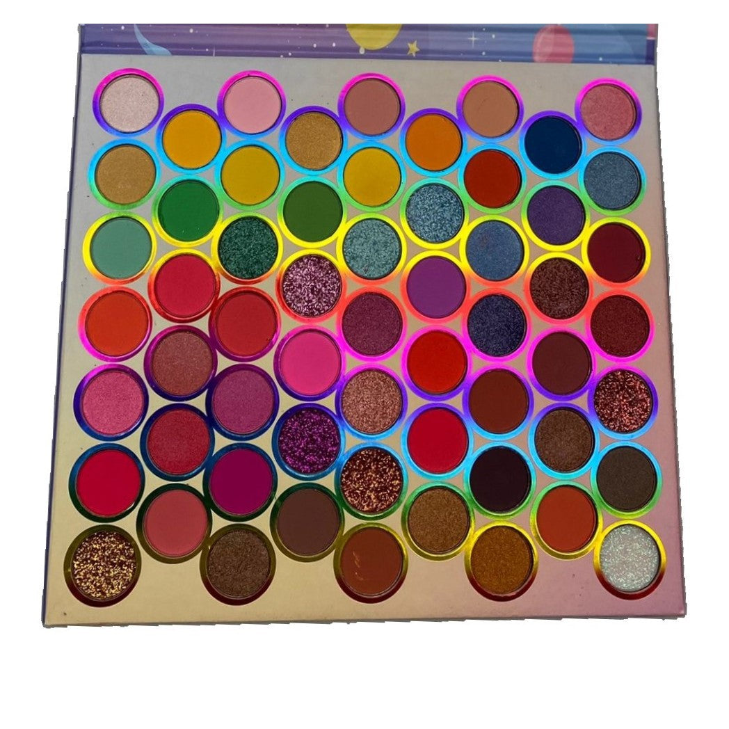 Trusa de machiaj, paleta de farduri Oulanao cu 59 de culori pigmentate, Vivimall - vivimall.ro