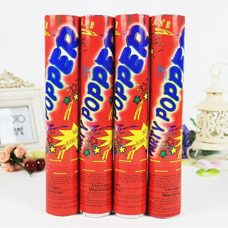 Tub de Confetti, Flippy, Party Pooper, 40x5 cm, Confetii Asortate din Hartie, Multicolor