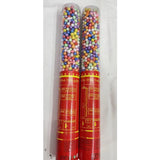 Tun de Confetti, 30 cm. Flippy, Model Bilute, Confetti din Polistiren, Ambalaj de Plastic, Multicolor