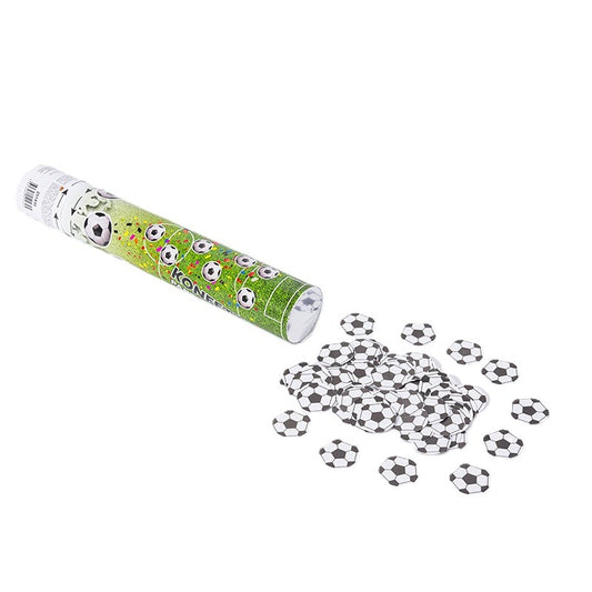 Tun Confetti, 40 Cm, Ambalaj Din Carton, Eliberare Prin Rasucire, Alb - vivimall.ro