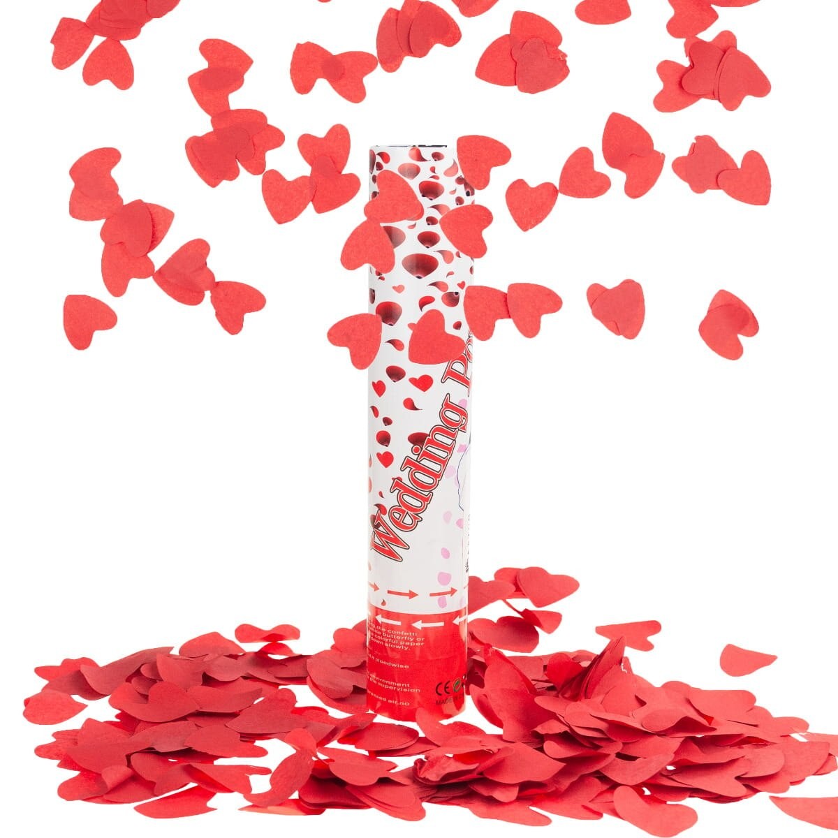 Tun Confetti, 40 Cm, Ambalaj Din Carton, Eliberare Prin Rasucire - vivimall.ro