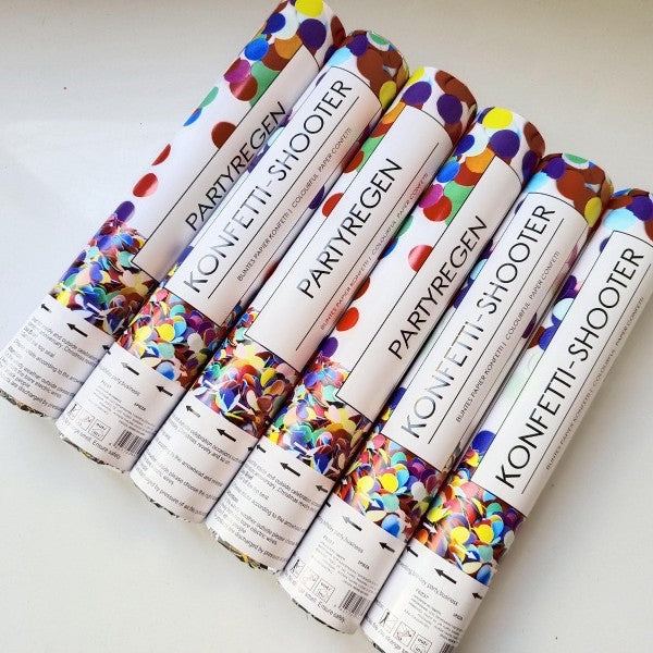 Tun De Confetti, 40 Cm. Paiete Din Hartie - vivimall.ro
