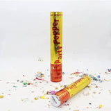 Tub De Confetti, Party Popper, Confetii Asortate Din Aluminiu
