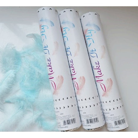 Tub De Confetti, 27 Cm, Make It Fly, Bleu - vivimall.ro