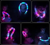 Set 6 Tuburi Antistres LED Multicolor | FidgetGlow - vivimall.ro