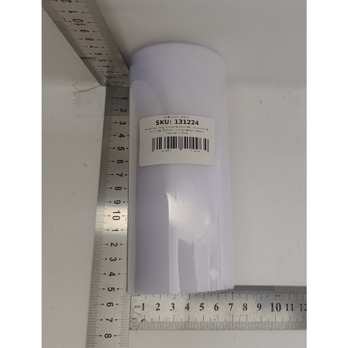 Tul Decorativ, 15 Cm Latime, 22 Cm Lungime, Din Poliester,