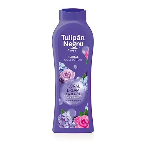 Gel de duș parfumat TULIPAN NEGRO FLORAL DREAMS, 650 ml - Experiență senzorială exotică