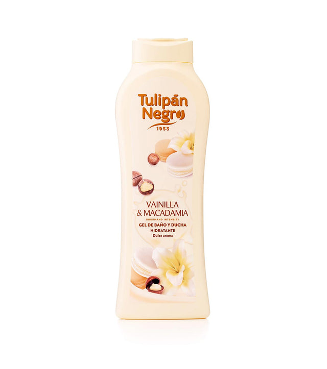Gel de Baie Tulipán Negro - Gourmand Intensity - 650ml - Vanilie & Macadamia