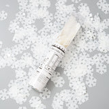 Tun de Confetti, Flippy, 30 cm, Model Fulgi de Zapada din Hartie, Ambalaj din PET, Alb