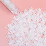 Tun de Confetti, Flippy, 30 cm, Model Fulgi de Zapada din Hartie, Ambalaj din PET, Alb