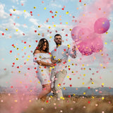 Tun Confetti, Boy Or Girl, 40 Cm, Ambalaj Din Carton, Eliberare Prin Rasucire - vivimall.ro