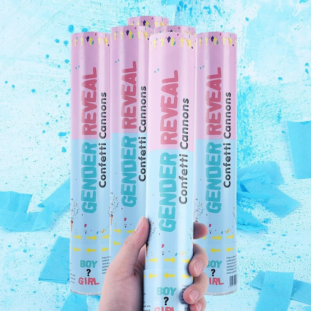 Tun Confetti, Confetti Cannons, 40 Cm, Ambalaj Din Carton, Eliberare Prin Rasucire - vivimall.ro