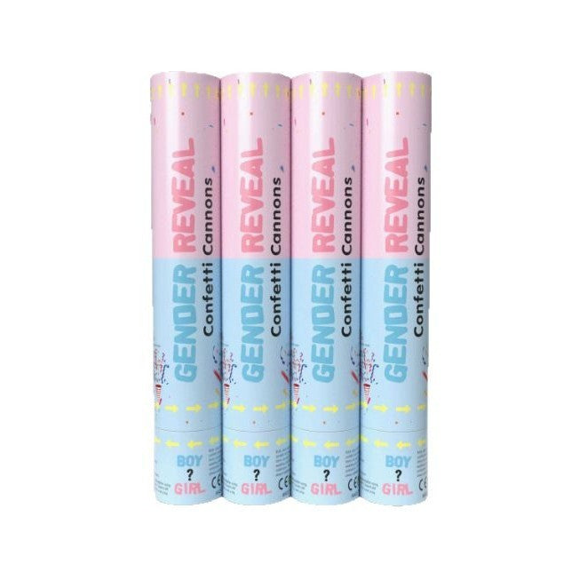 Tun Confetti, Confetti Cannons, 40 Cm, Ambalaj Din Carton, Eliberare Prin Rasucire - vivimall.ro