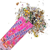 Tun Confetti, 40 Cm, Ambalaj Din Carton, Eliberare Prin Rasucire - vivimall.ro