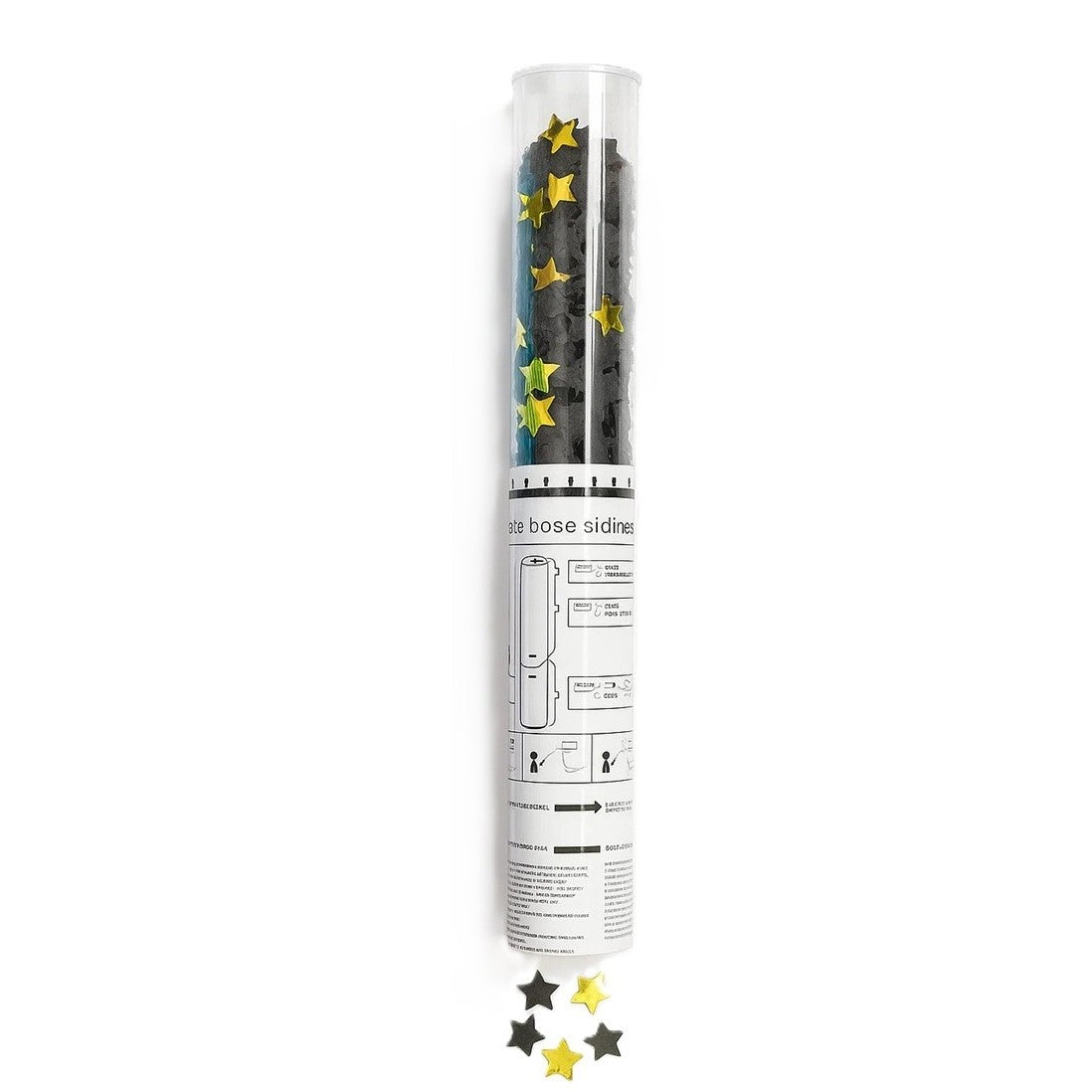 Tun De Confetti, 40 Cm, Ambalaj Pet - vivimall.ro