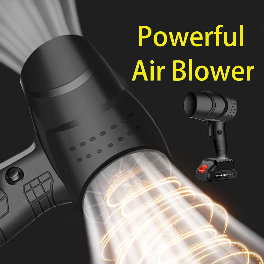 Suflanta De Aer Multifunctionala Portabila, Incarcare Auto, Pentru Gratar, Masina, Indepartare Frunze Si Praf, 1500 Mah, Viteta De Rotatie 25000 Rpm, 2 Baterii De Li Si Incarcator, Buton Lateral, Turcoaz - vivimall.ro