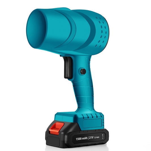 Suflanta De Aer Multifunctionala Portabila, Incarcare Auto, Pentru Gratar, Masina, Indepartare Frunze Si Praf, 1500 Mah, Viteta De Rotatie 25000 Rpm, 2 Baterii De Li Si Incarcator - vivimall.ro